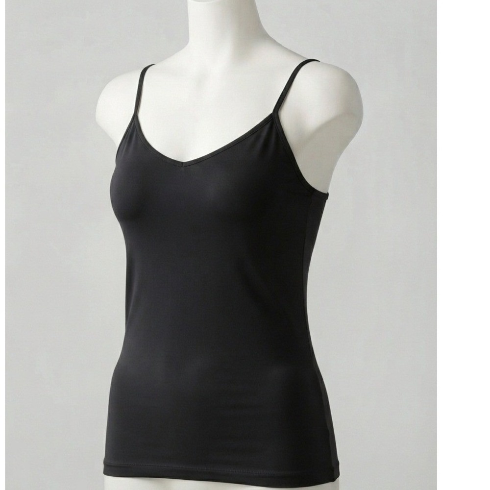LuLaRoe XS Black Camisole Spaghetti Strap Scoop Neck Tank Top NWT